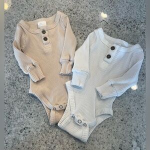 Little One Shop Ribbed Bodysuit bundle 3 months baby